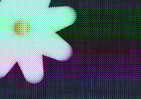 Abstract bright backdrop with pattern in pop art style, colored background for gifting cards, website, postcards, interior design, stickers, wrapping paper, advertisingの写真素材