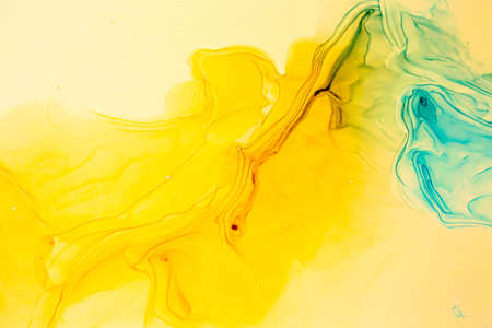 Abstract color background, hand drawn alcohol painting, liquid ink technique