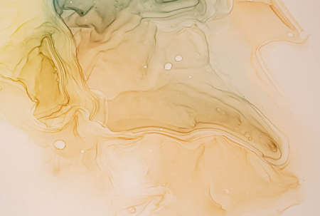 Abstract color background, hand drawn alcohol painting, liquid ink technique