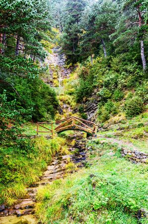 Autumn in the Pyreneesの写真素材