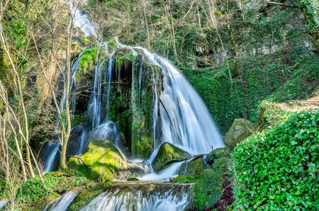 Waterfall Altubeの写真素材