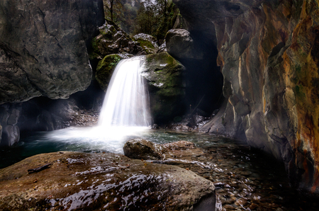 Waterfallの写真素材