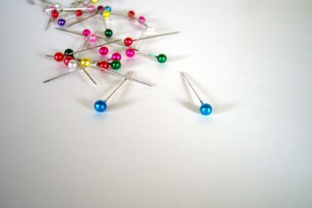 colorful needlesの写真素材