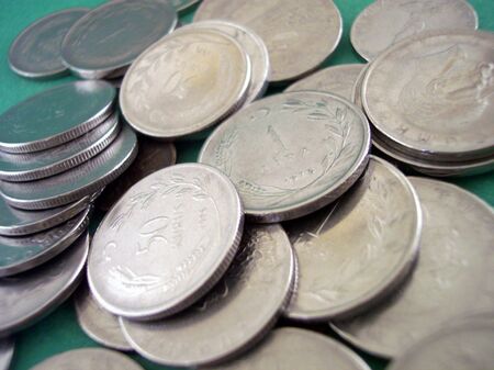 lots of Turkish coins