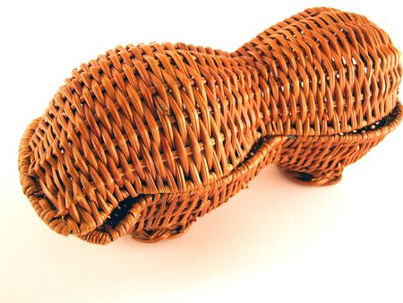 peanut shaped basketの写真素材