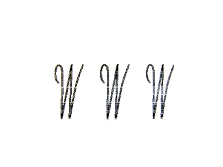 artistic www signの写真素材