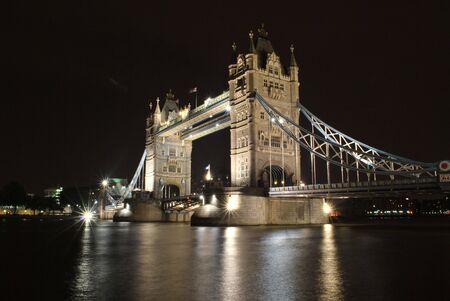 Tower Bridge and River Thamesの写真素材