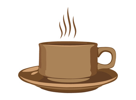 coffee cup vector illustrationのイラスト素材