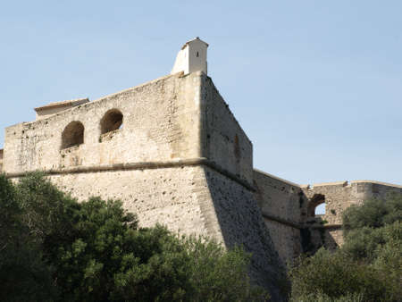 Castle on a hillの写真素材