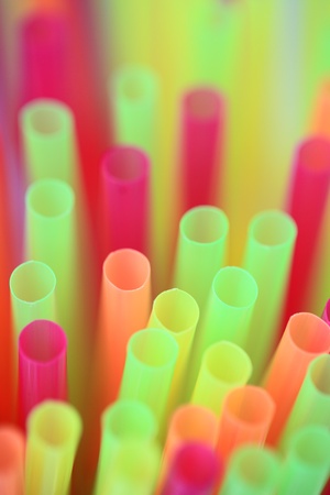 Straws Close upの写真素材