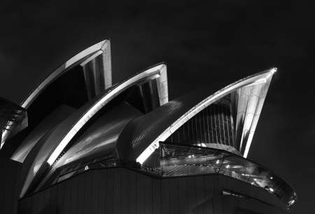 Sydney Opera House at nightのeditorial素材