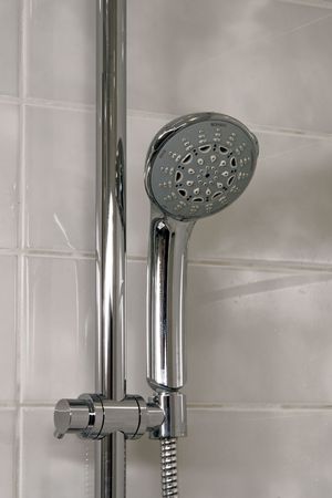 Modern showerheadの写真素材