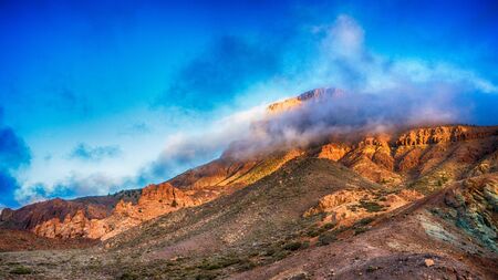 Mountains in Teide caldera, Tenerife, Canary Islandsの写真素材