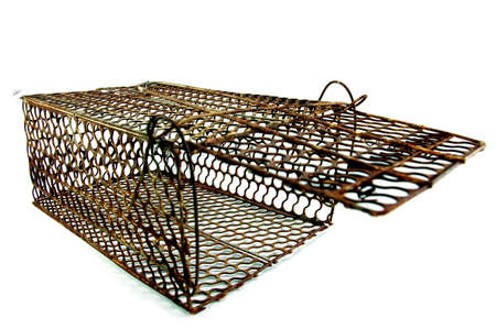 rusty mousetrapの写真素材