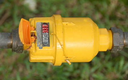 house hold water meterの写真素材