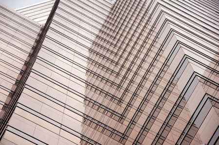 abstract of high rised building with reflections