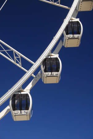 Big wheels with passenger copsule for joy ride in Australia