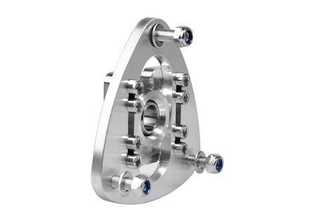 Camber plates drift aluminium race car tuning partsの写真素材