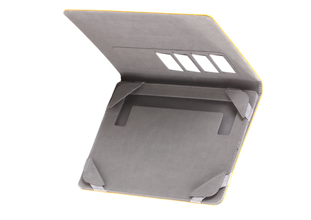 Case cover closed front for tablet on white background colorsの写真素材