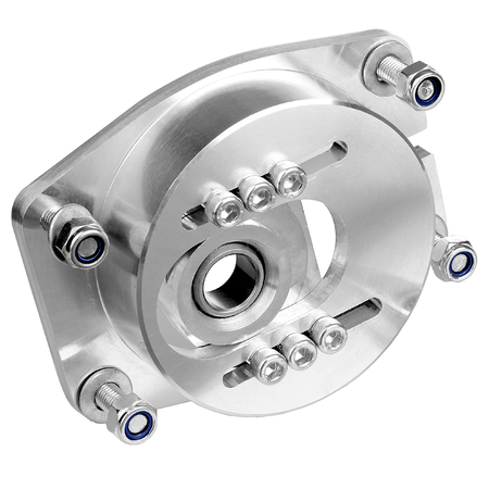 Camber plates drift aluminium race car tuning partsの写真素材