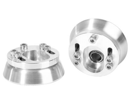 Camber plates drift aluminium race car tuning partsの写真素材