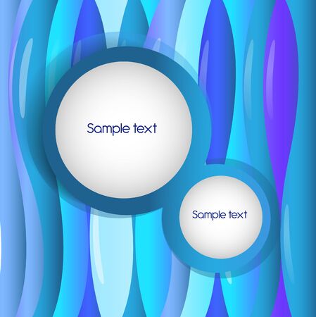 Blue backgroundのイラスト素材