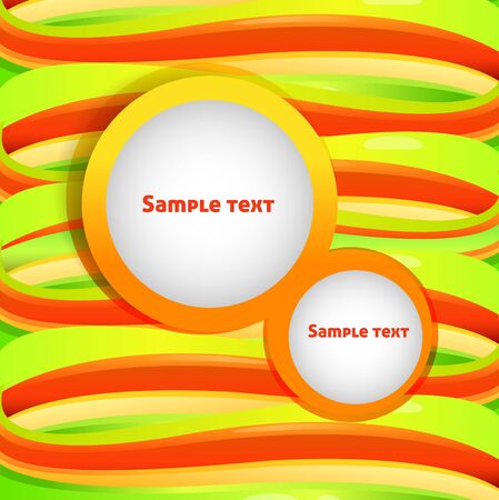 Orange backgroundのイラスト素材