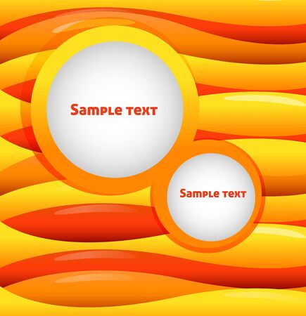 Orange backgroundのイラスト素材