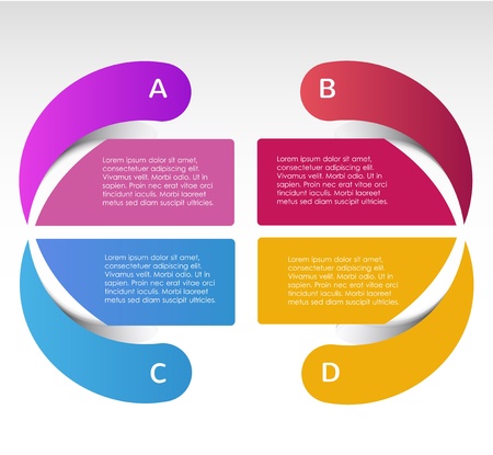 vector diagramのイラスト素材
