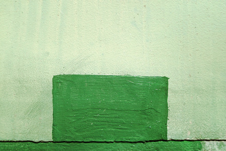 Green Metal Wallの写真素材