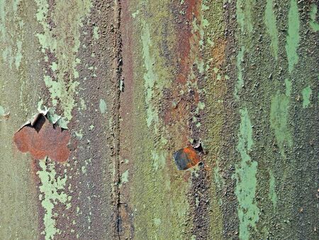 Rusty metal plate