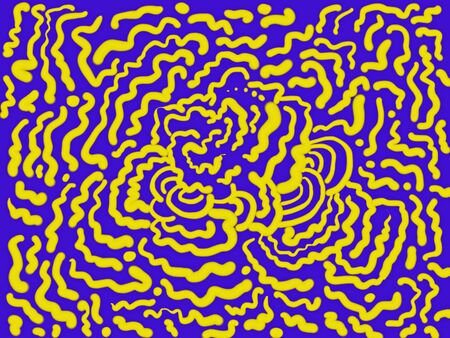 Digital painting of a graffiti style pattern for use as a backgroundの写真素材