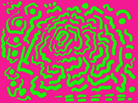Digital painting of a graffiti style pattern for use as a backgroundの写真素材