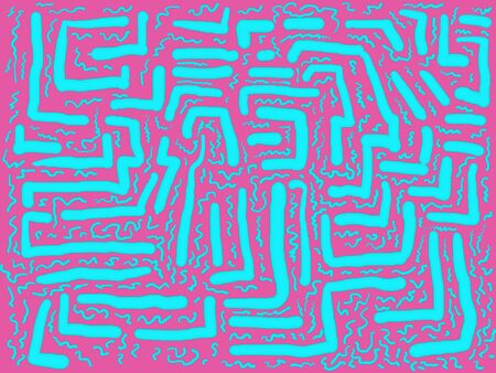 Digital painting of a graffiti style pattern for use as a backgroundの写真素材