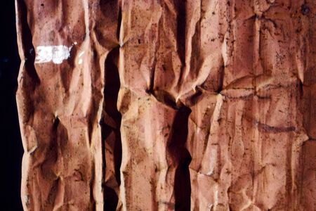 Close up photography of a rusty metal wall.の写真素材