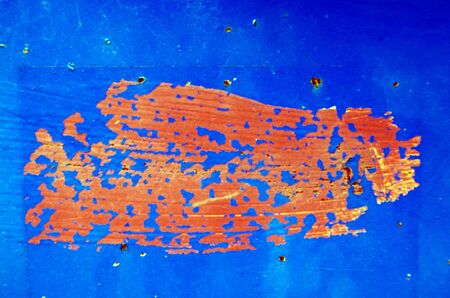 close up photography of a rusty metal wallの写真素材