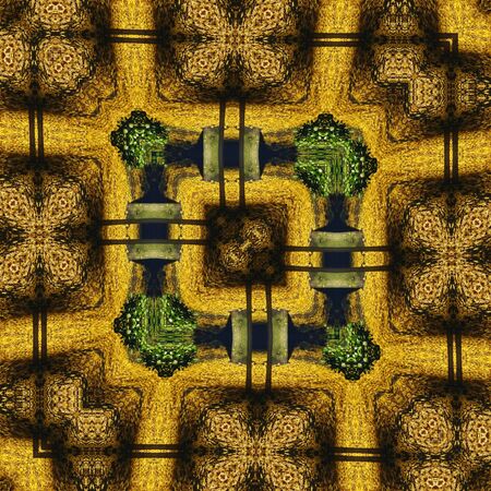Abstract digital edited color photography, designed for use as a backgroundの写真素材