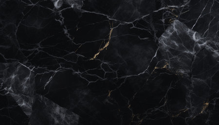 Black marble natural pattern for background, abstract natural marble black and whiteの素材