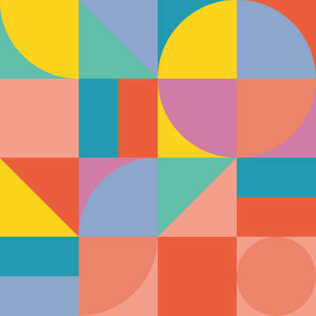 Abstract vector design in scandinavian style for web banner, business presentation, brand package,...