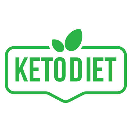 Keto icon badge greenのイラスト素材