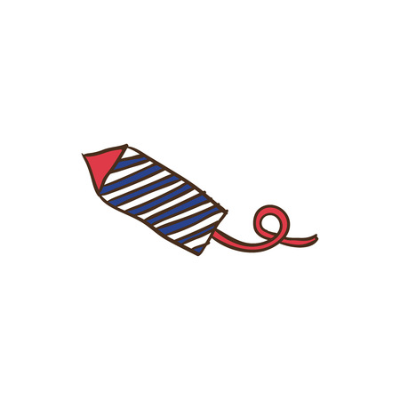 Roket icon and background with flat design style for your logo or mascot brandingのイラスト素材