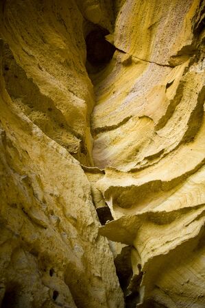 Details of rock faces eroding away over timeの写真素材