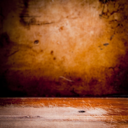 Vintage style grunge background of texture and lightの写真素材