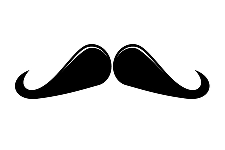 Moustache icon vector in the ringmaster styleのイラスト素材