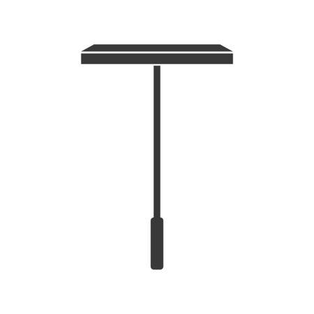Window cleaning squeegee icon in vectorのイラスト素材