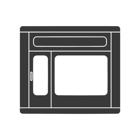 Store front icon vector for a professional businessのイラスト素材