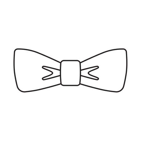 Classic bow tie vector illustration iconのイラスト素材