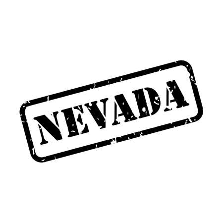 Nevada stamp sign in vector stamp styleのイラスト素材