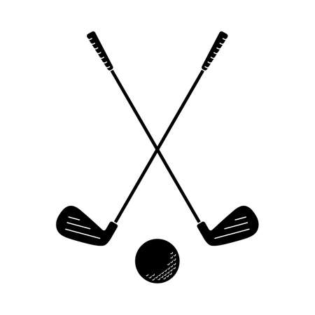 Design for a golf club tournament or championship in vectorのイラスト素材