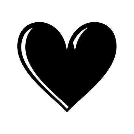 Love heart shape in vectorのイラスト素材
